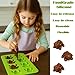 The Dreidel Company Frozen Frogs Silicone Mold, Candy Chocolate Frog Molds for Birthday, party, cake Decoration Passover Bake Ware and Ice Tray