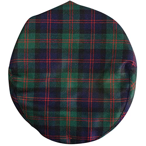 Casquette plate tartan confortable et ajustable pour tous - 4