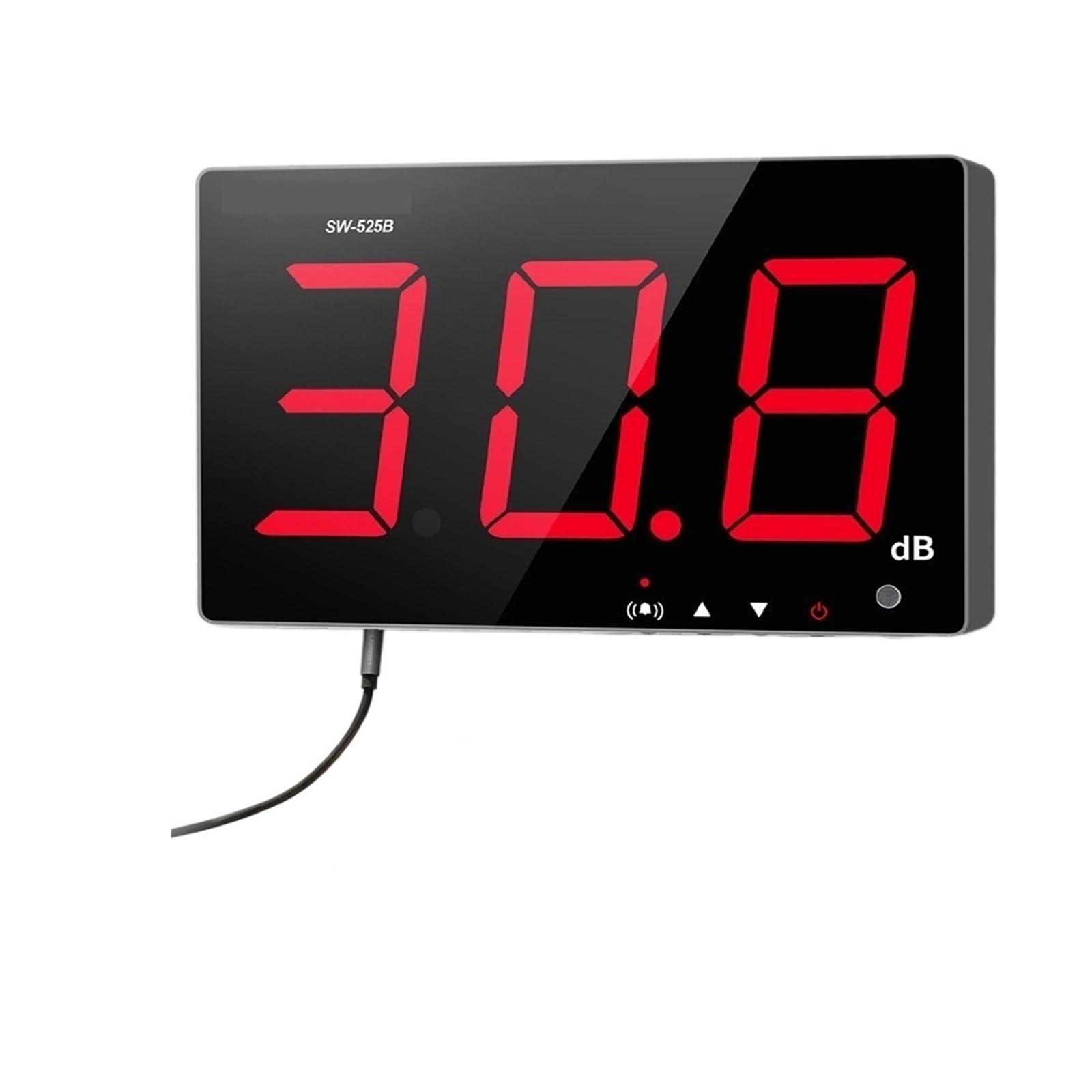 Medidor De Nivel Ruido Sonido Respuesta Rápida Mano Montado En La Pared 130dB Almacenamiento Datos Digitales PrecisióN Extremadamente Alta
