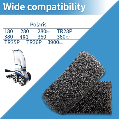 MAREKINEKO 12 Pack,for Polaris Pool Cleaner Parts,Sweep Hose Tail scrubbers Replacement for Sweep Pool Cleaner for Polaris Tail Sweep fits 180 280 360 380 480 3900 Parts.