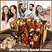 Flever Dollhouse Miniature DIY House Kit Creative Room with Furniture for Romantic Valentine's Gift (Oriental Charm)