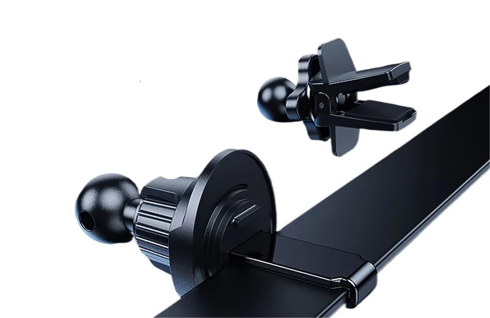 Per IPhone Caricabatterie Universale Wireless Auto Supporto Telefono Supporto 15 W Ricarica Rapida Accessori Rilevamento Intelligente Porta Cellulare Auto(Silver)