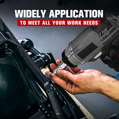 Torx Bit Socket Set, 14-Piece Star T6 - T60 Set, 1/4” 3/8” 1/2” Drive, Premium S2 Alloy Steel Bits, Enhanced Storage Case #TOP6