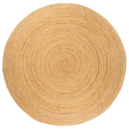 Tapis rond jute 180cm résistant pour réchauffer vos sols - 2