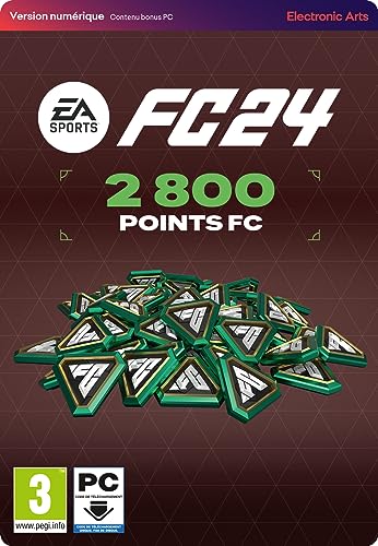 EA SPORTS FC 24 Ultimate Team 2800 PC Origin : Créez Votre Légende du Foot