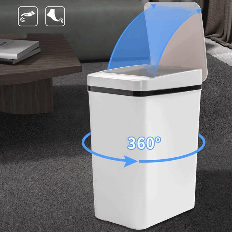 Cubo de basura con sensor inteligente que elimina olores en cocinas estrechas 5