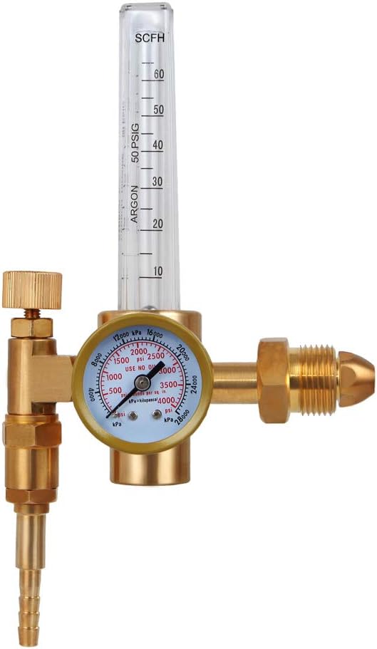BETOOLL HW9003 Argon/CO2 Mig Tig Flow Meter Gas Regulator Gauge Welding Weld - - 