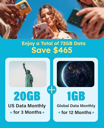 Image of GlocalMe UPP 4G Mobile Hotspot with 60GB US Data &12GB Global Data, Portable WiFi Hotspot for Travel in 200+ Countries, Pocket WiFi Device, No SIM Card Required, No Contract, Connect to 8 Devices