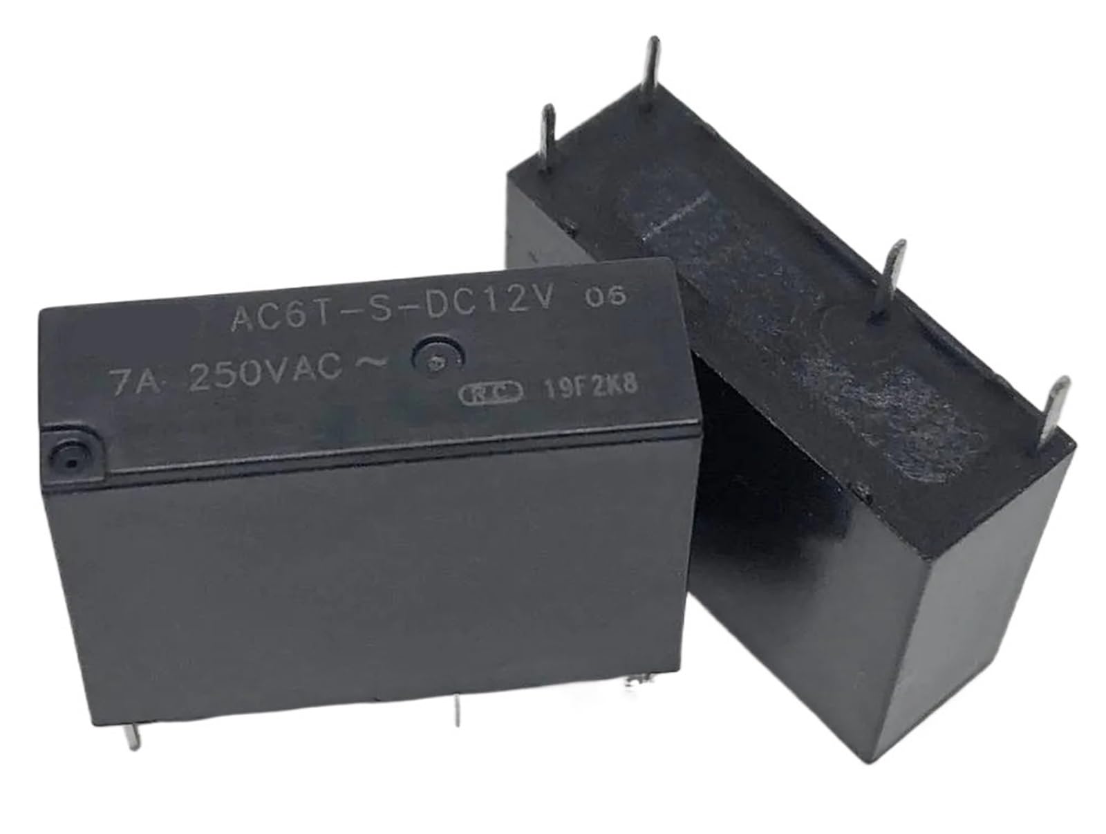 Relais 4 Broches AC6T-S-DC12V pour réparer une carte électronique en panne