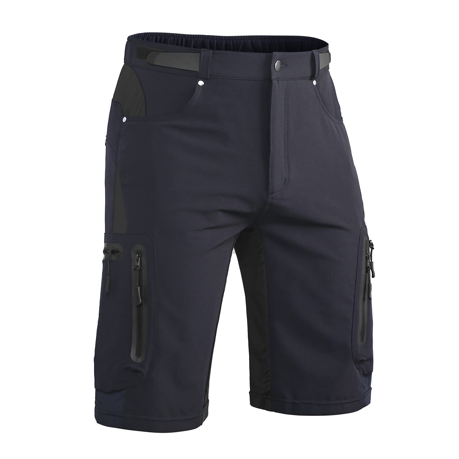 Hiauspor Mountain Bike Shorts Pantalones Cortos Cargo para Hombre