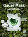 ISNTREE Mugwort calming gauze mask 10 ea 23g | Soothes ensitive skin | Hydrates dry skin quickly
