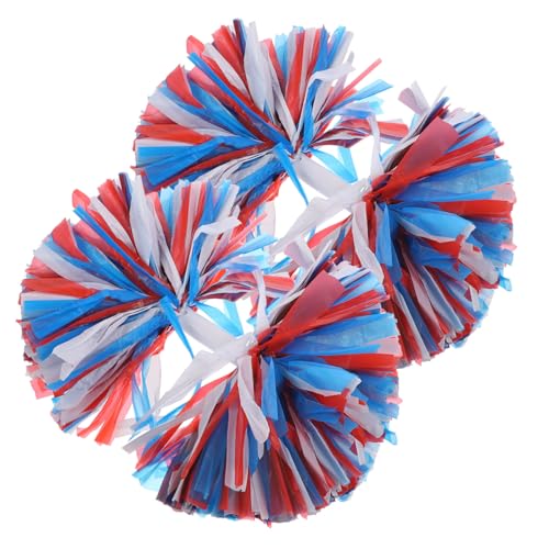 OSOLADY Cheering Pompoms Small Pom Poms Portable Cheerleader Props Reusable Cheer