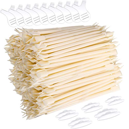 Eyelash Lift Tool Kit Including 200 Pieces Eyelash Extension Lift Tools 10 Pieces Y Shape Eyelash Brush 10 Pieces Lash Lift Pads Rods for Professional or Personal Lash Lifting