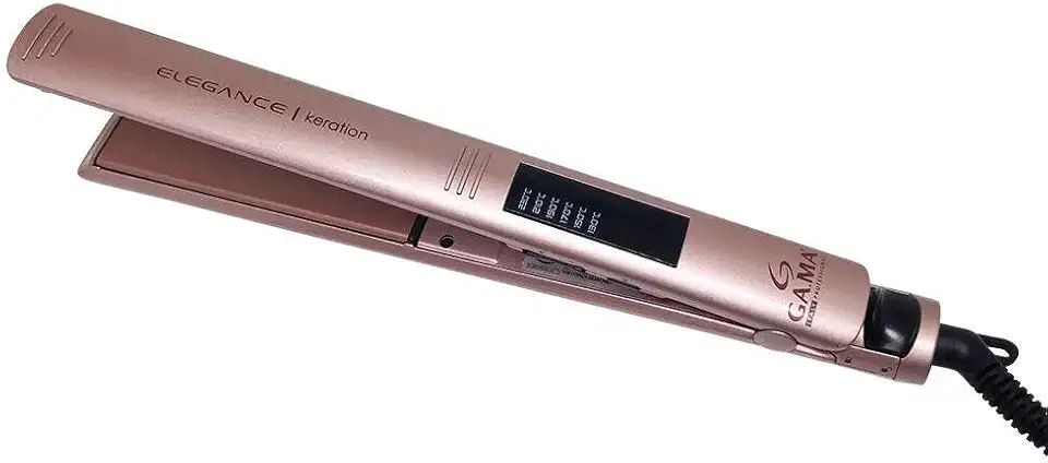 Prancha Gama Elegance Led Keration Pro – Bivolt, Gama Italy, BECHS0000001487, Bege