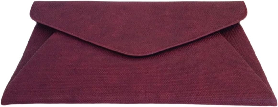 JNB Synthetic Leather Double Pocket Envelop Clutch | Synthetic Leather, Double Pocket