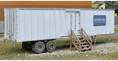 NEW Walthers HO SceneMaster Construction Site Storage Trailer 949-2901 .HN#GG_634T6344 G134548TY94643
