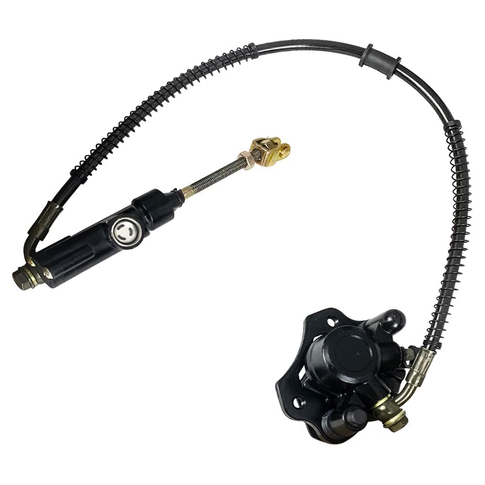 Pompa cilindro maestro del freno posteriore e pinza adatto per cinesi ATV Quad Taotao Coolster Kazuma Baja SunL NST Roketa Loncin Lifan Vitacci 50cc-125cc