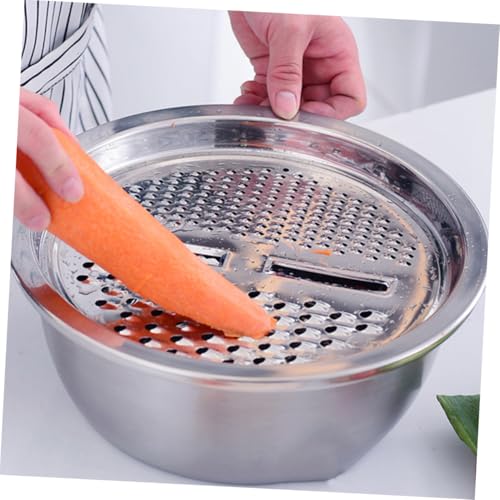 ULTECHNOVO 2pcs Rallador y Cortador Multiusos Acero Inoxidable miniatura 4