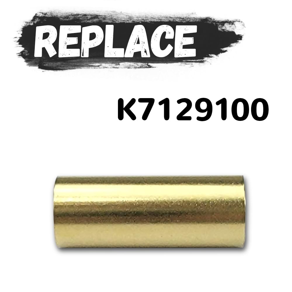 Kit De 4 Bagues De Ressort à Lames Pour Remorque - Laiton, Référence K7129100 - Amortissement Des Chocs, Stabilité - Compatible Ressorts Double œillet