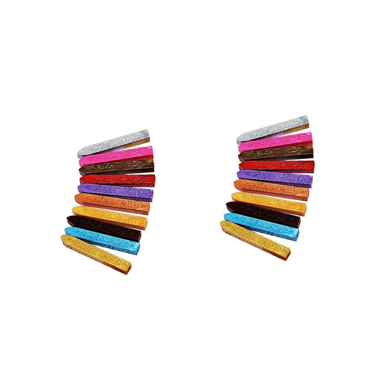 NUOBESTY 2pièces Bâtonnets De Cire à Cacheter pour De Scellement Vintage Et Rétro