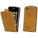 Produktbild Perfect Case ® Stil Better PREMIUM QUALITÄT Echtleder Flip Case für Apple iPhone 5c - braun
