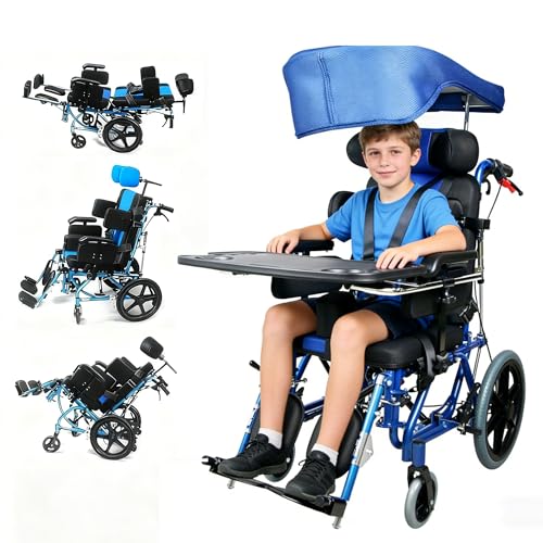 Foldable Reclining Pediatric Wheelchair