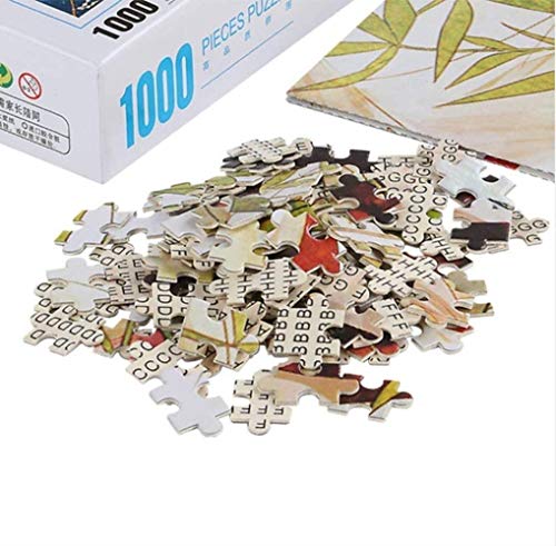 ZSMPU Puzzle in Legno per Adulti 1000 Pezzi