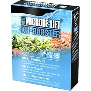 Microbe-Lift KH-Booster – 500 g – Erhöht gezielt die Karbonathärte in Aquarien, stabilisiert pH-Werte, für EIN gesundes Lebensumfeld in Meer- und Süßwasseraquarien.