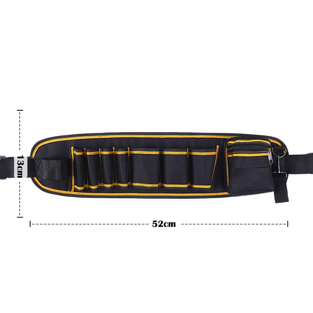 Ceinture Porte Outils,Pochette à Outils,Petite Sacoche à Outils Avec Ceinture En Nylon Reglableimpermeables Pour Technicienconstructeur Technicien De