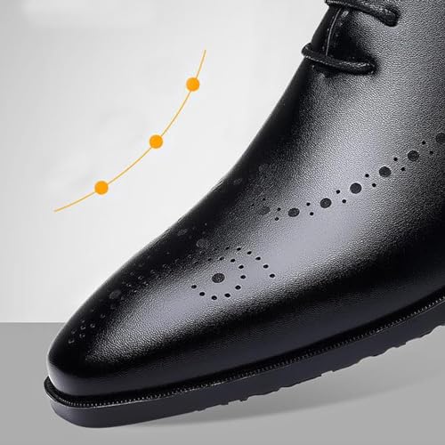 Calzado formal Oxford con cordones estilo clásico y sofisticado 4