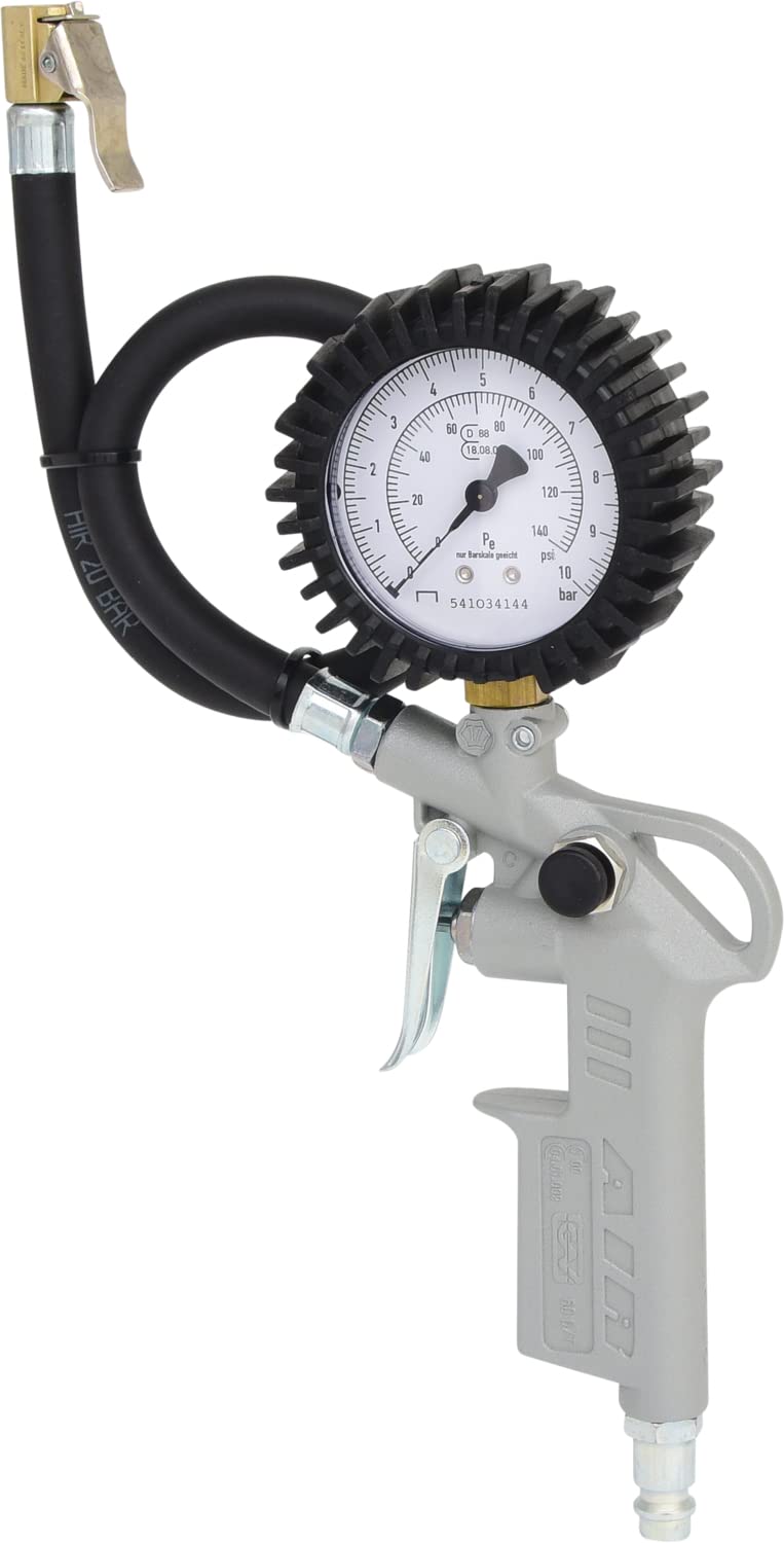 COMPRESSEDAIR TYRE PRESSURE GAUGEINFLATOR 515.1960