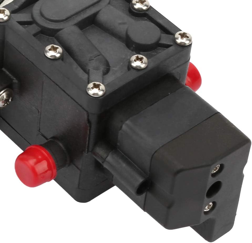 ViaGasaFamido 24V Diaphragm Water Pump, Self Priming High Pressure Water Pump, Washdown Water Pump, with Pressure Switch for Caravan/RV/Boat/Marine