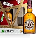 Chivas Regal 12 Year Old Blended Scotch Whisky with Glass Gift Set, 70cl - Image 2