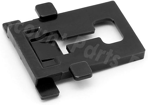 Miniatura 1 de W10195840 Pieza de repuesto para ajustador de estante de lavavajillas Whirlpool Kenmore Kitchenaid - Reemplaza WPW10195840 (1 paquete)