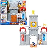 Paw Patrol, Rescue Knights Ritterburg Hauptquartier, 11-teiliges Spielset mit Chase, Mini-Drache und vielen Zubehörteilen, Spielzeug geeignet für Kinder ab 3 Jahren