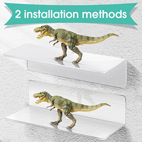 Maitys Acrylic Floating Wall Shelves, 8-Piece Set #TOP27