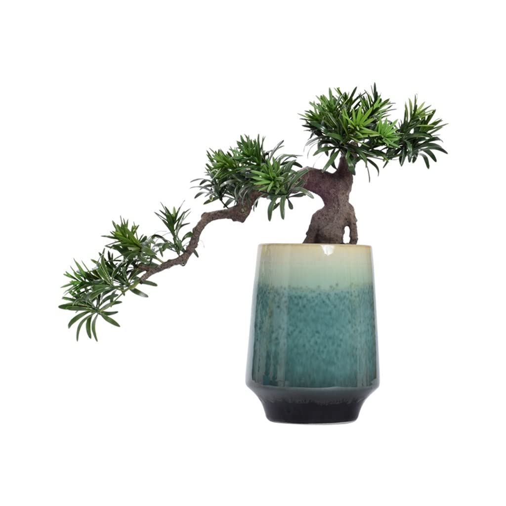 ULTRAWAVE Faux Tree Artificial Plant Bonsai Ceramic Potted Decoration Suitable for Home Living Room Desktop Garden Ornaments Faux Plants Indoor