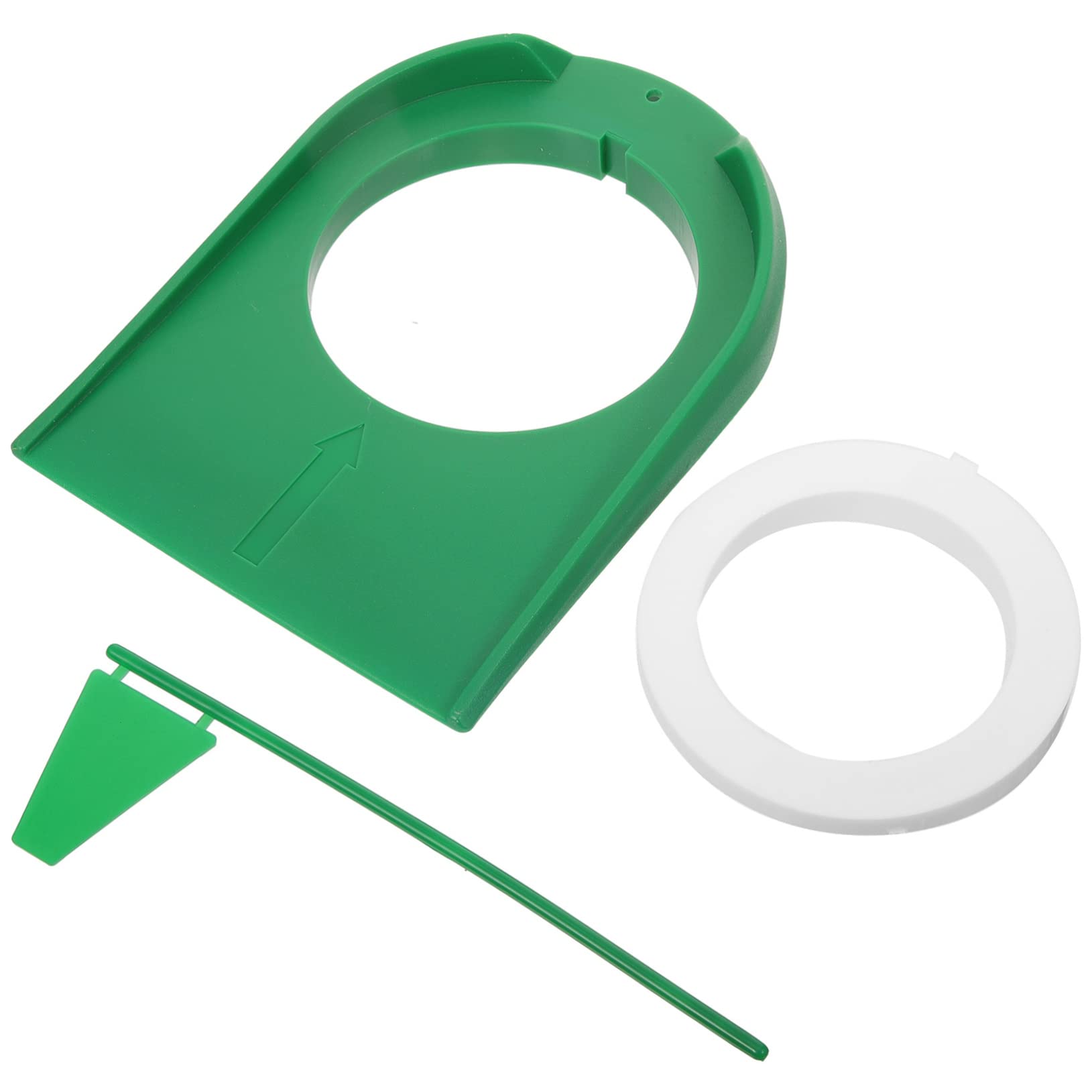 NAMOARLY Plastic Practice Hole Cups Golf Training Aid 9 Holes Compact for Use Random Color