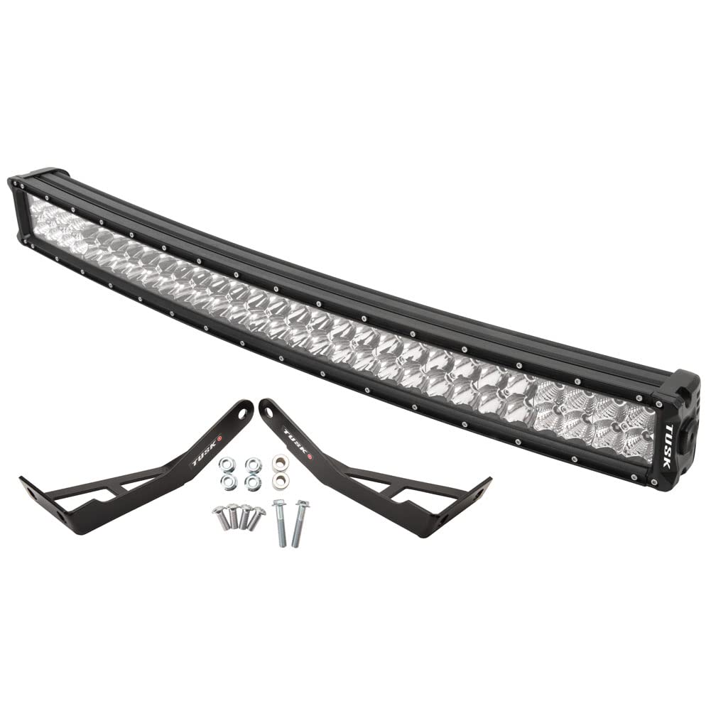 Tusk V2 LED Light Bar Kit 30" Curved Compatible with Polaris General/General 4 1000 EPS 2017-2025/General XP/XP4 1000 2020-2025