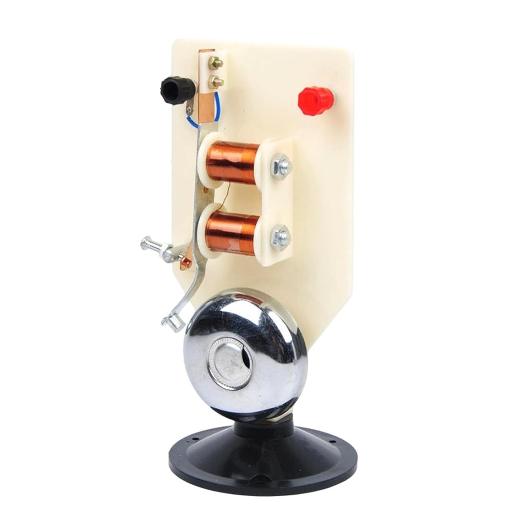 TIANQIHAO Electric Bell Physics Demonstration Model, 3-6V Electromagnetism Teaching Aid With 15M Clear Ringing Sound, Electromagnetic Circuit Experiment Apparatus, Physical Science