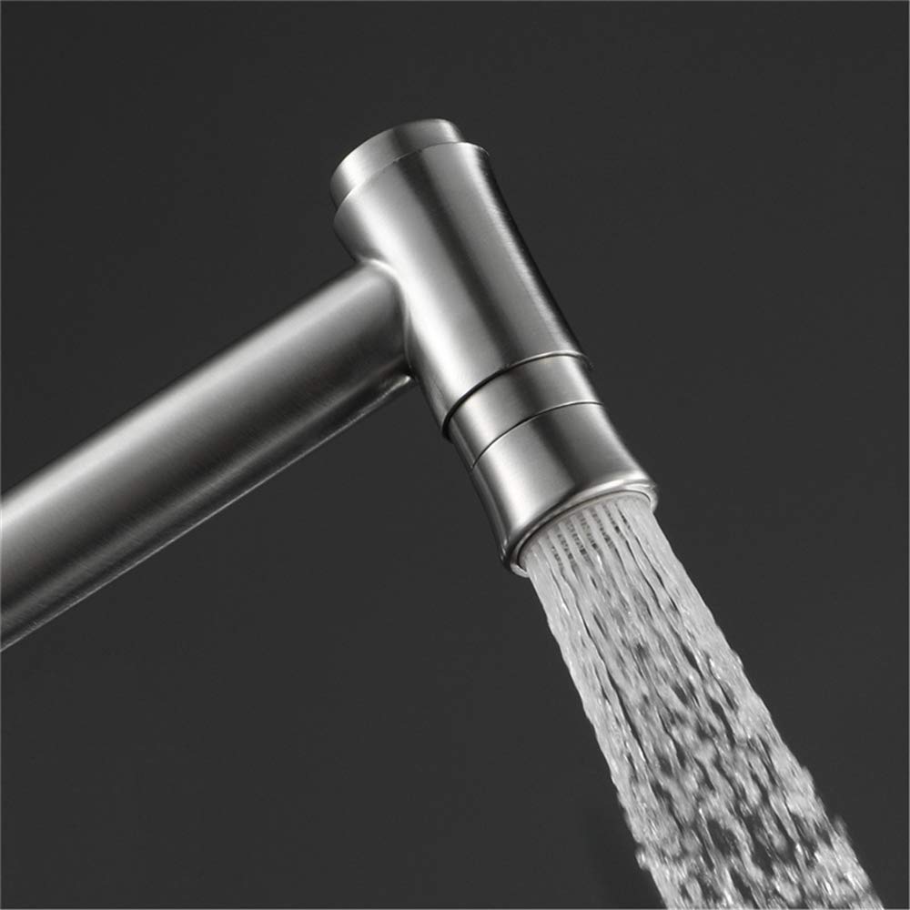 Set spruzzatore for Bidet Portatile, spruzzatore for Pannolini in Tessuto for Attacco WC, Bagno for Cani, Pulizia del Bagno e igiene Personale, Acciaio Inossidabile Spazzolato