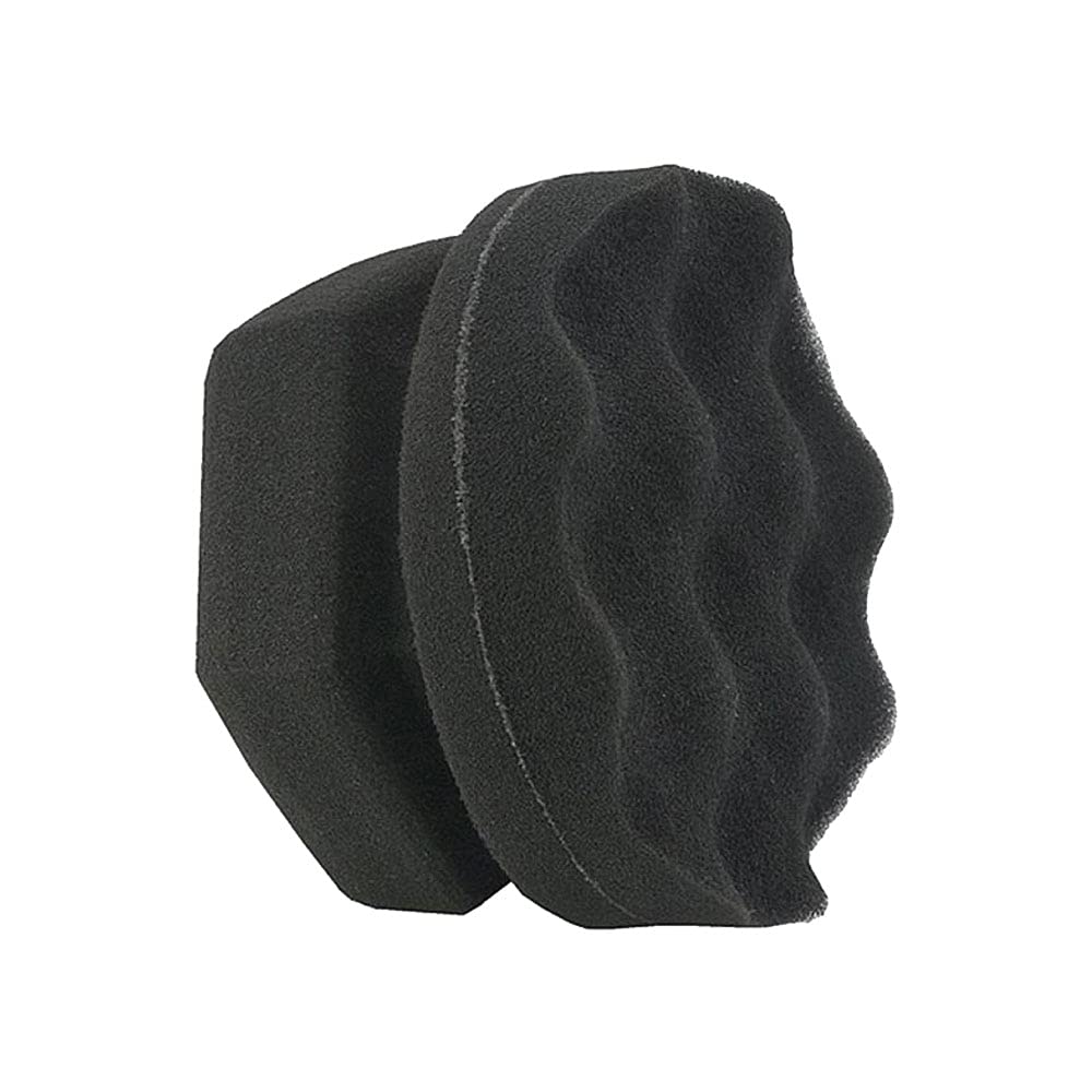 4 PCS Car Waxing Polishing Foam Sponge Car Detailing Cleaning Tire Applicator High Density Wave-Shaped Sponge
