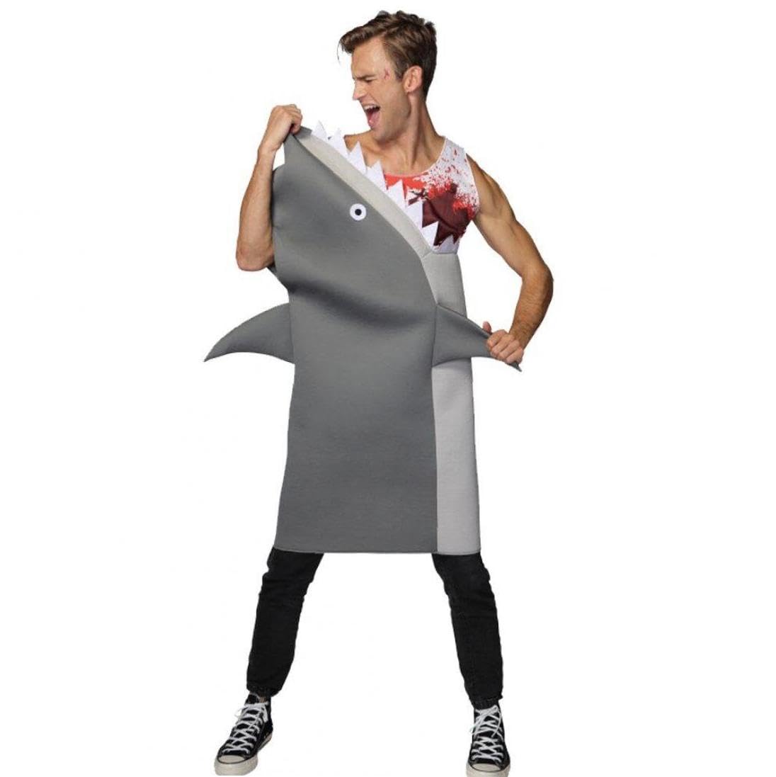 Amazon.co.jp: コスプレ衣装 おもしろ サメ コスチューム シャーク