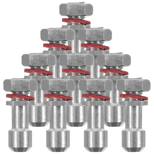 Válvulas de tubos de ventilación para olla a presión HOMSFOU de aluminio, 10 piezas, repuesto para olla de cocina miniatura 1