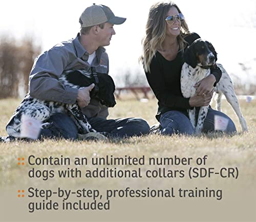 Sportdog Brand Underground Wire Electric Fence Kit With Add-A-Dog Collar - In-Ground Fence System For 2 Dogs #TOP4