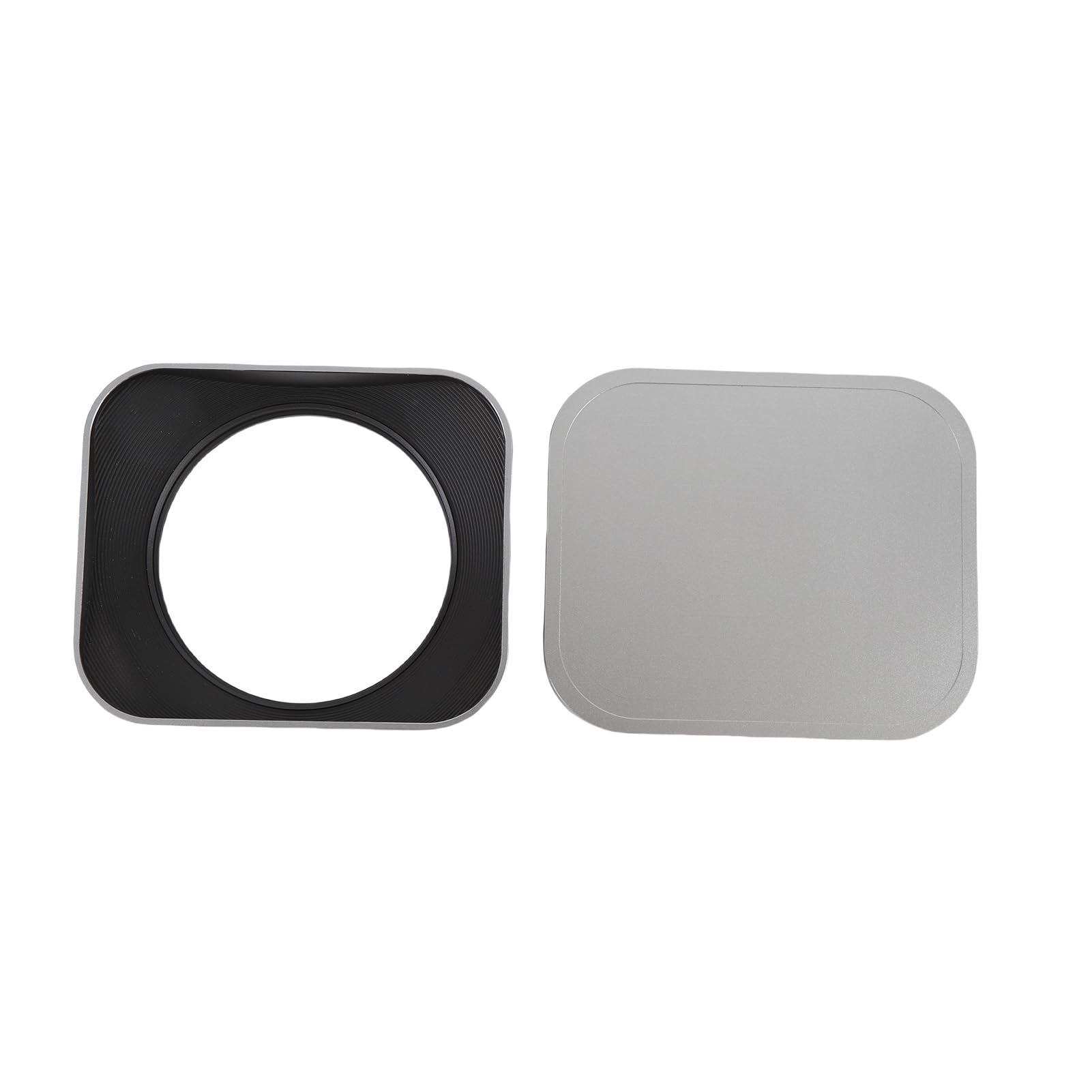 Sxhlseller Parasol para Lente de Cámara, Aleación de Aluminio Duradera, Bloqueo de Luz, Sombra de Lente para Entusiastas de la Fotografía (58MM)
