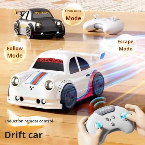Image of Magicwand R /c Rechargeable【 3 Functions in 1】 Miniature Lane Following,Follow an Object,Run Away from Objects Car【Pack of 1】【Multi-Colored】