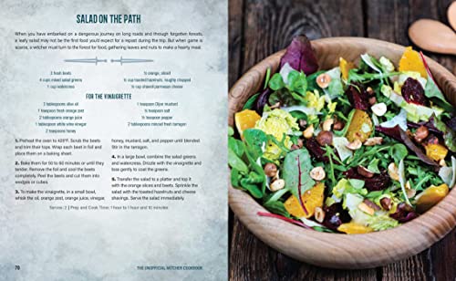 The Unofficial Witcher Cookbook: Daringly Delicious Recipes for Fans of the Fantasy Classic