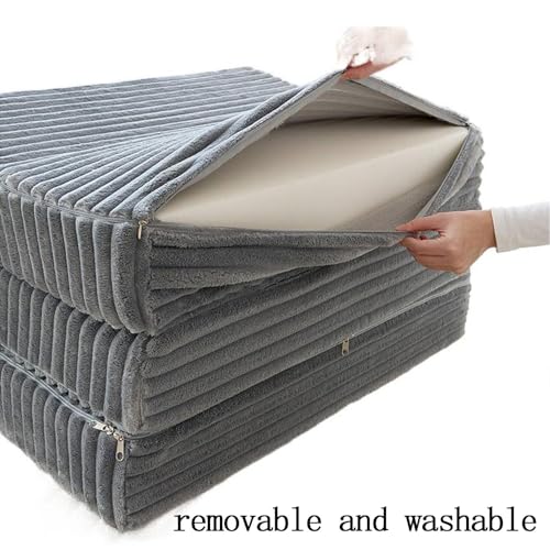Sofá cama plegable convertible en colchón para optimizar espacio en el dormitorio 6