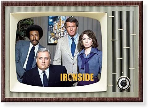 Ironside TV Show Retro TV Design Fridge Magnet image 2